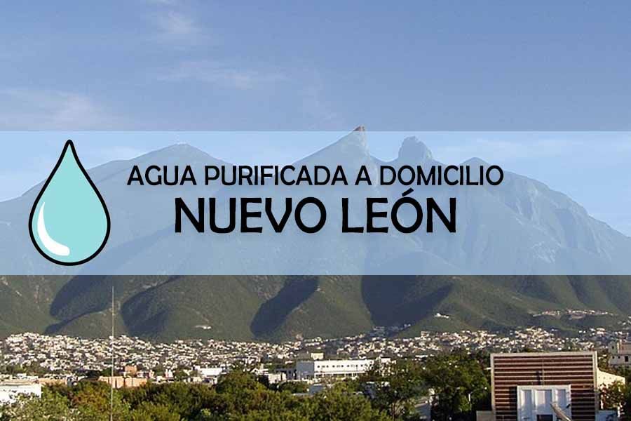 Agua purificada para beber a domicilio en el estado de Nuevo León