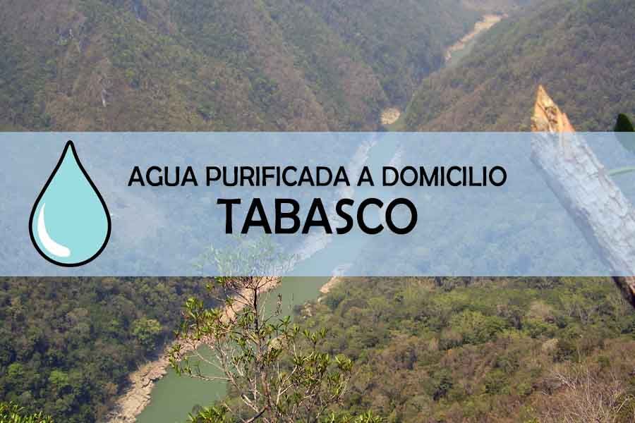 Agua purificada a domicilio en Tabasco