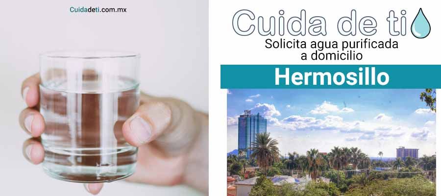 Agua purificada a domicilio en Hermosillo