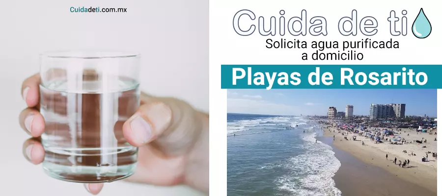 Agua para beber a domicilio en Playas de Rosarito